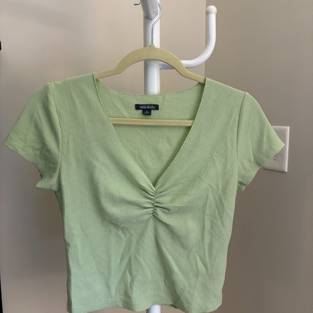 Wild Fable Light Green Baby Tee